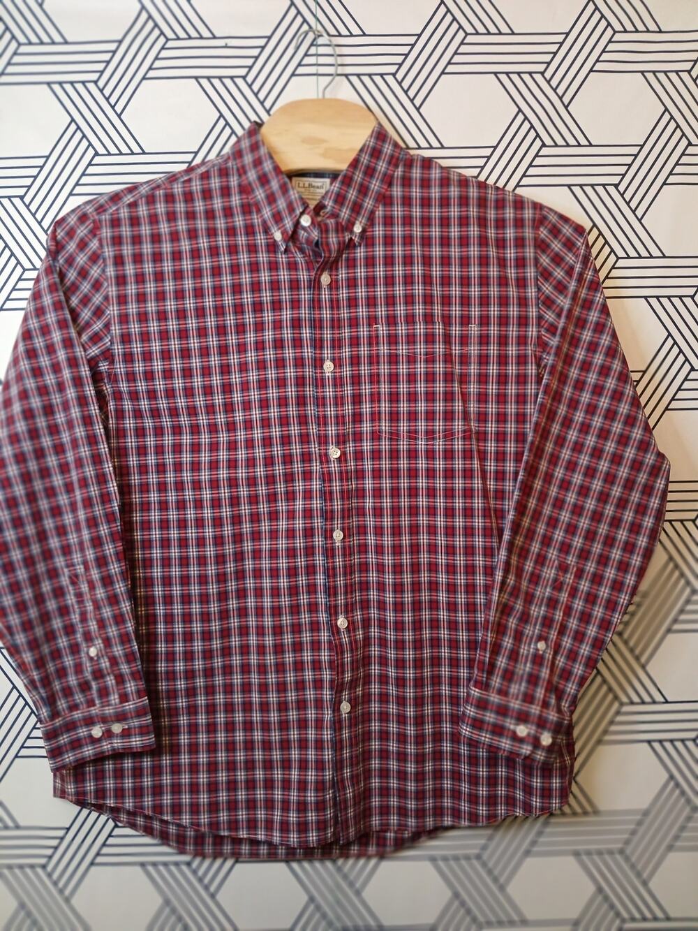 L.L.Bean, traditional fit, button down, preppy, outdoor, classic